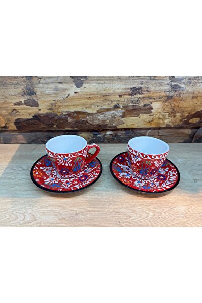 ATÖLYE SAİT 2 Li Türk kahvesi fincanı seti