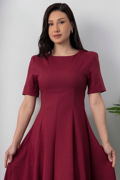 PULLIMM Rochie cu mânecă scurtă cu decolteu oval NY4515