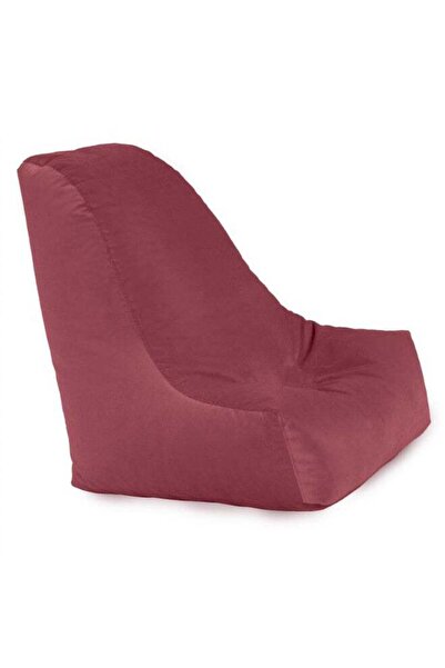 House One Li | Velvet Bean Bag Chair with Filing EPS Beads - 50x50x80 cm - Da...