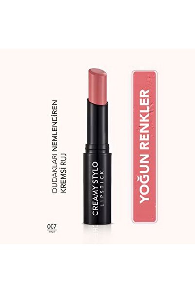 Flormar Creamy Stylo Yarı Parlak Bitişli Kremsi Ruj No: 007