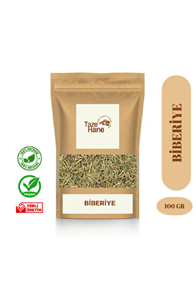 BİBERİYE OTU ÇAYI 100 GR (YENİ MAHSÜL, DOĞAL KURUTULMUŞ, YEŞİL RENKLİ)