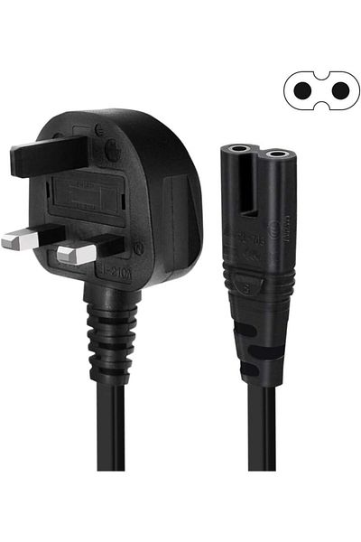 AWH 3M Power Cable for HP Envy, Canon Printer, PS2/PS3/PS4, Xbox, Epson, Brother (10FT).