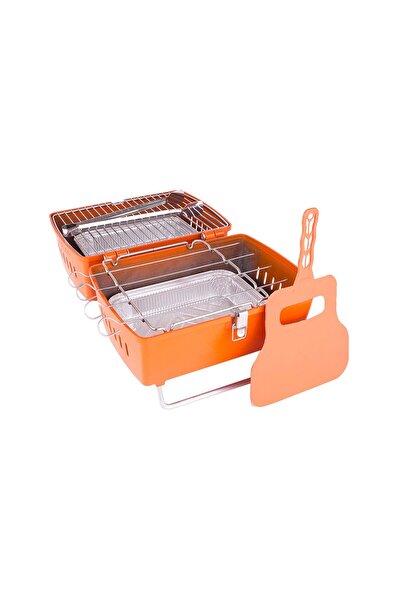 aniva Turuncu Portatif Prtk Mangal-aksesuarlı