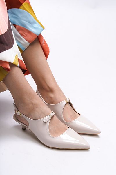 Riccon Iohthion Women's Stiletto - 001201   Skin Patent Leather Shoes