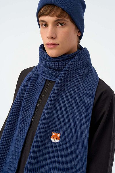 WWF Market Eșarfă Red Fox - Bleumarin