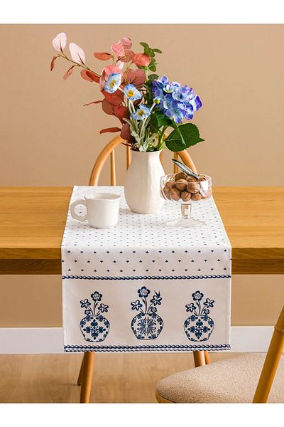 LC Waikiki Mixed Flower Printed Runner 45X150 cm