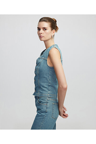 İpekyol Denim Vest.