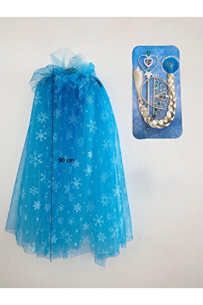 Pano Kids Patiska Nostalji Elsa Pelerini - Taç Set