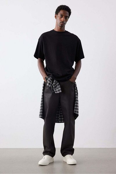 H&M Oversized Fit Cotton T-shirt