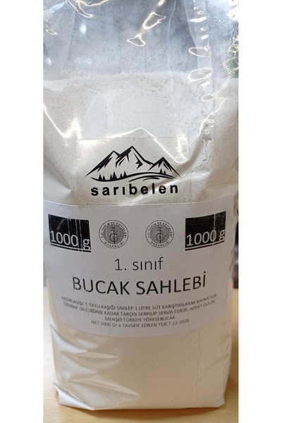 sarıbelen Bucak Salep Saf İçime Hazır 1000 g - 1 kg