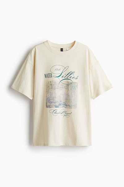 H&M Oversized printed T-shirt