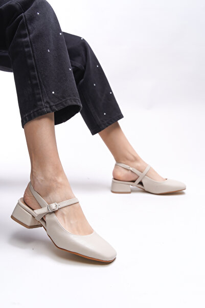 Riccon Tephliania 0012020   Model Women's Heeled Shoes - Skin Color