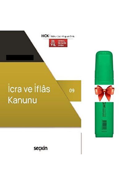 Seçkin Yayıncılık İcra ve İflas Kanunu (Cep Kitabı)(Fosforlu Kalem Hediyli) 5...