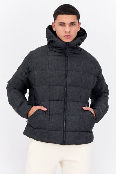 adidas Men Sportswear Fit Outdoor Jacket, Black