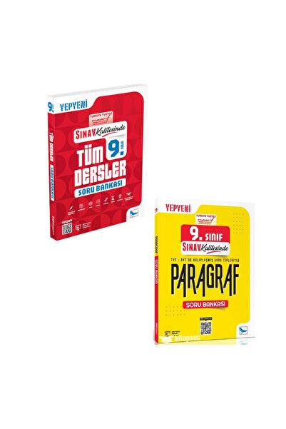 Sınav Yayınları Sınav Yayınları Sınav Kalitesinde 9. Sınıf Tüm Dersler Soru B...