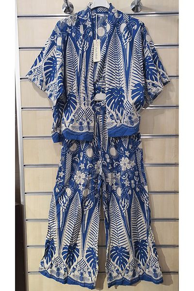 Park Moda Set din 2 piese din bumbac - Set jachetă și pantaloni