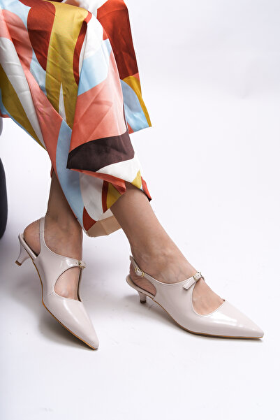 Riccon Iohthion Women's Stiletto - 001201   Skin Patent Leather Shoes