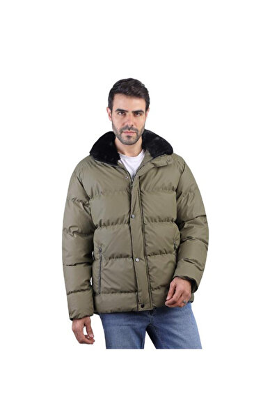 COUP - جاكيت عصري بأكمام طويلة 1700279-OLIVE XL