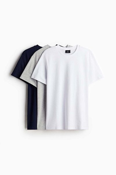 H&M 3-pack Regular Fit T-shirts
