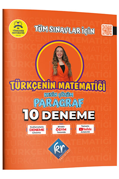 KR Akademi Yayınları Gamze Hoca Türkçenin Matematiği Tüm Sınavlar İçin Paragr...