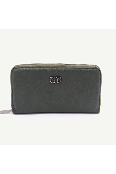 Uderra Leather محفظة نسائية من الجلد الطبيعي باللون الأخضر من Uderra - S1KC0220