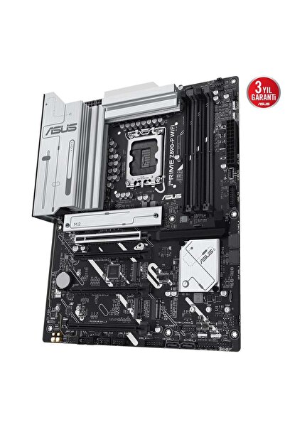 ASUS Prıme Z890-p Wıfı Ddr5 4xm2 Usb3.2 Rgb Lan Atx