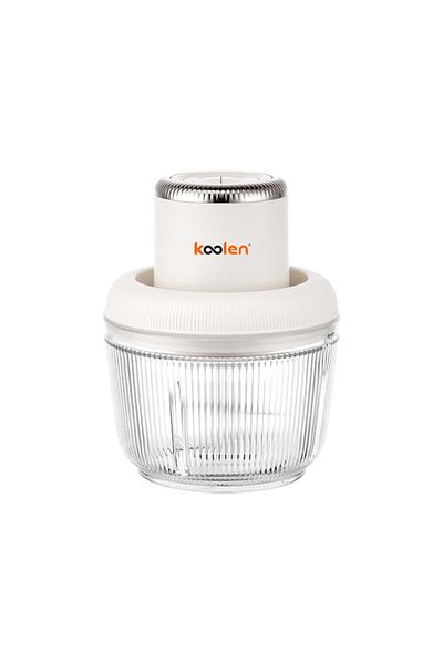 Koolen FOOD CHOPPER WITH 2 GLASS BOWL CREAMY COLOR 300w