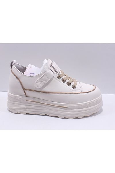 Guja 25Y363-4 Pantofi cu velcro din piele naturală (mucegaiul este mic)