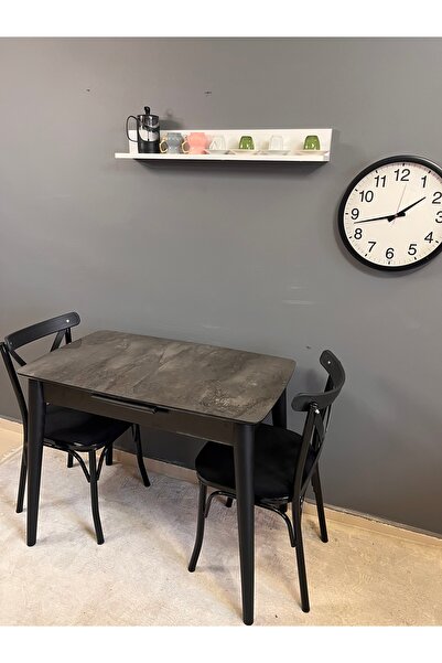 VOGUE TASARIM VE AKSESUAR 60/100 açılıp kapanan büyüyebilen küçük sıcak yemek masası şık mutfak masası