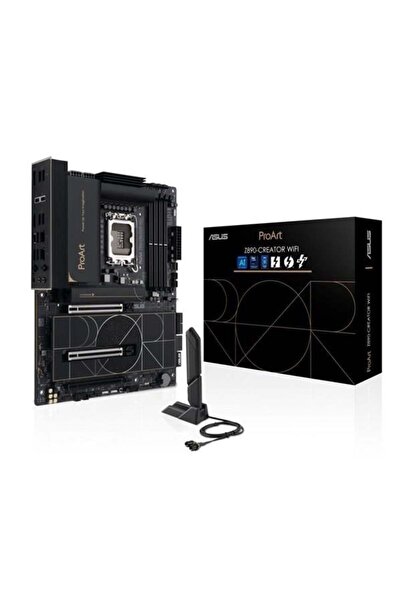 ASUS Proart Z890-creator Wıfı-7 Ddr5 Hdmı-dp Typec Pcıe 5.0 1851p Atx