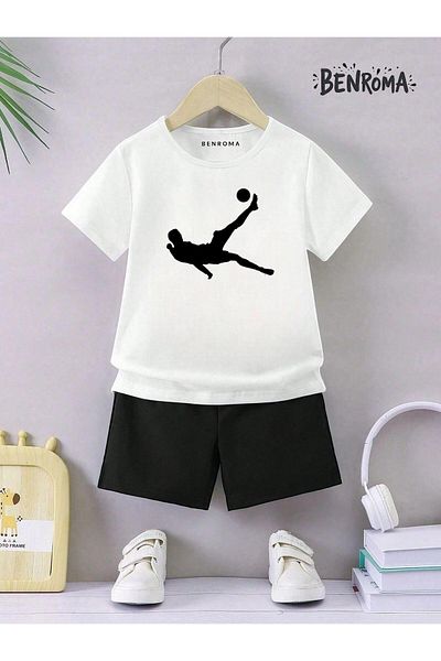 BENROMA Unisex Παιδικό Σετ Σορτς - Character Printed