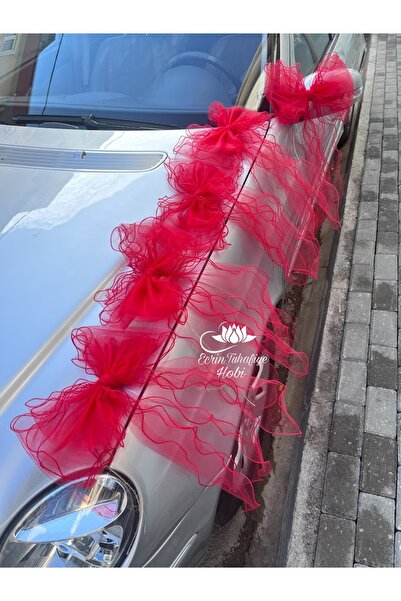 ecrin tuhafiye hobi 10 Adet Özel Tasarım Düğün Arabası Süsü Gelin Arabası Konvoy Süsü & Bohça Süsü