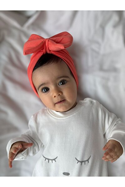 Minizade بونيه وباندانا للأطفال بفيونكة مزدوجة الطبقات