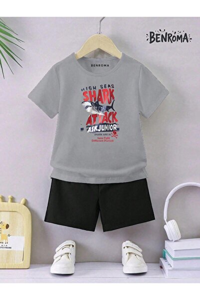 BENROMA Unisex set dječjih šortsa - Sa printom karaktera