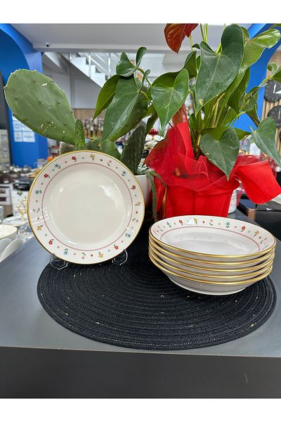 ACAR Livaldy Ceramic 6 Pieces Dish Plate