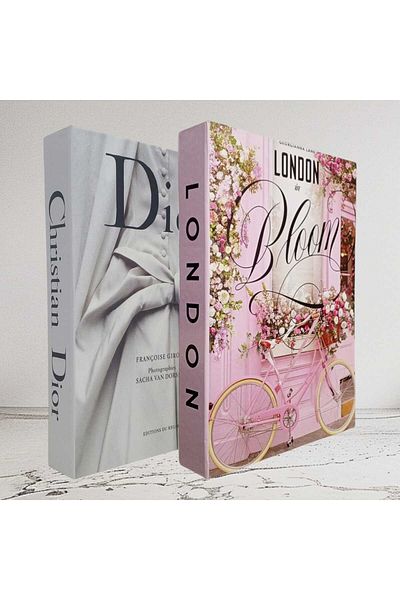 betton Decorative Book Look Openable Box 2 Pieces