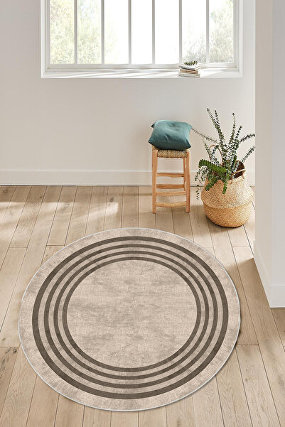 Zeria Home Washable Non-Slip Base Printed Cutting Carpet Runner Kitchen Carpet