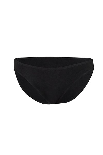 YILDIZ Μπικίνι Star Rib - 6 Τεμάχια Μαύρα Slip Panties 2123