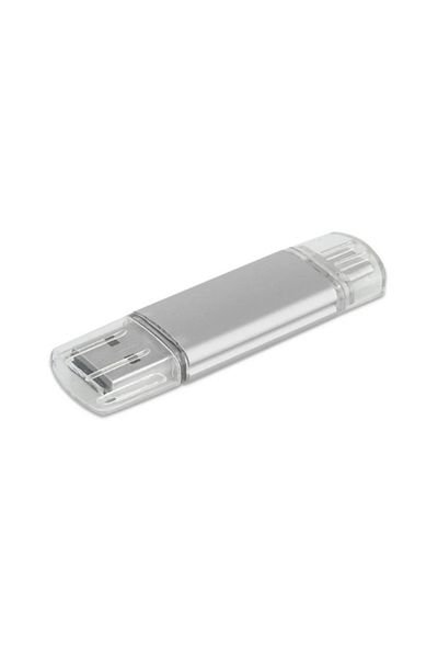 Golden Tech 2 in 1 Double Sided Type-C USB 2.0 64 Gb USB Memory