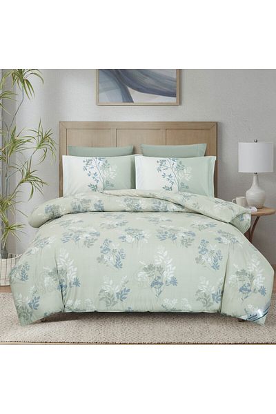 Donetella Printed Bedding Comforter Set, 4 Pcs Single Size Fits 170x230 Cms