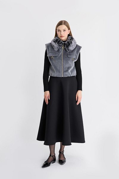 Ahel Tasarım Felix Puff Scuba Skirt