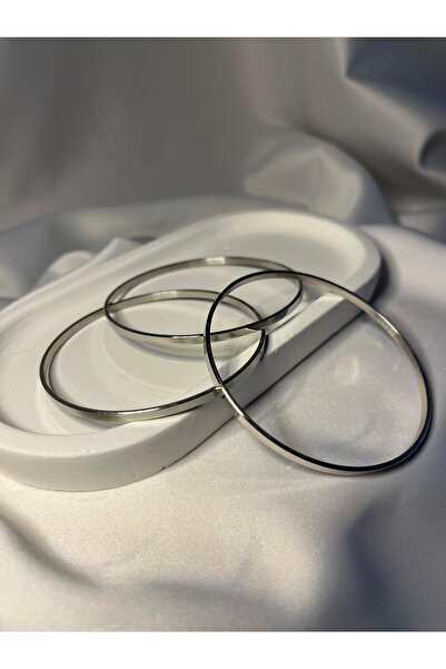 Pretty 3'lü Çelik Ajda Model Bilezik