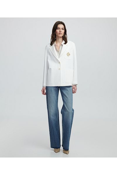 İpekyol Jacket with Contrast Embroidery