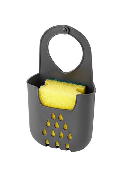 QesQin Suport practic pentru burete pentru vase din silicon pentru agățat Sup...