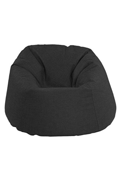 House One SOSO | Velvet Bean Bag Chair with Filing EPS Beads - Dark Grey - 12...
