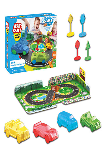 a v d a Arabalar Kinetik Kum Oyun Seti 600 gr