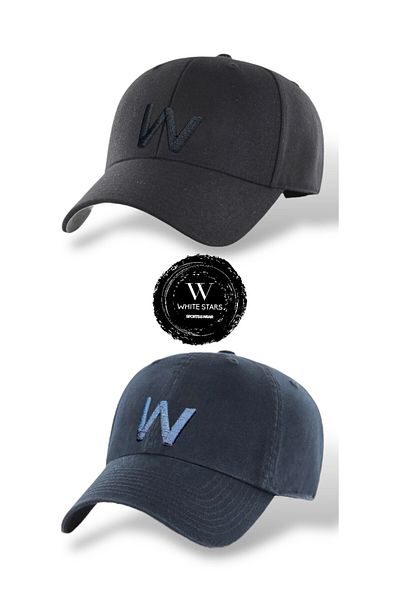 w white stars sports & wear UNISEX ΣΕΤ 2 - Καπέλο καινοτόμου κομψού στυλ