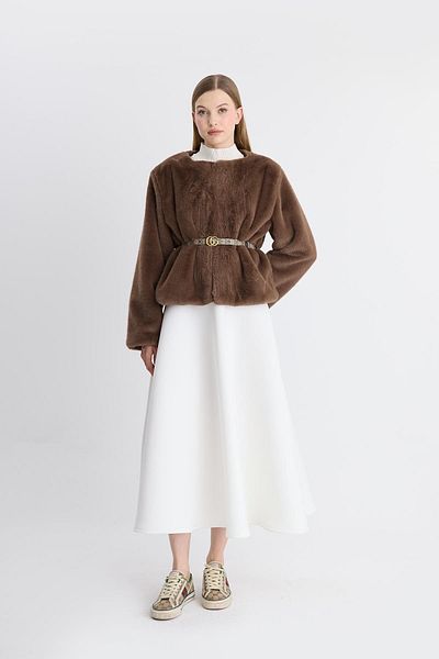 Ahel Tasarım Felix Puff Scuba Skirt