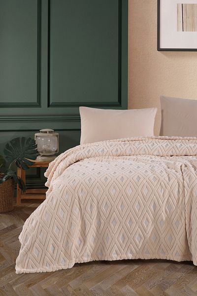 Formeya Wellsoft Jacquard-Doppelbettdecke – Piqué