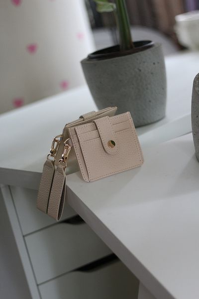Moom Bag Γυναικείο πορτοφόλι θήκης κάρτας μασκότ κρέμας